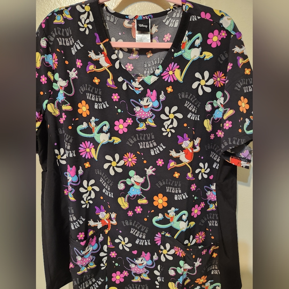 Disney Scrub Top